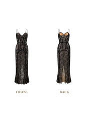 Black Moon Shade Corset Dress