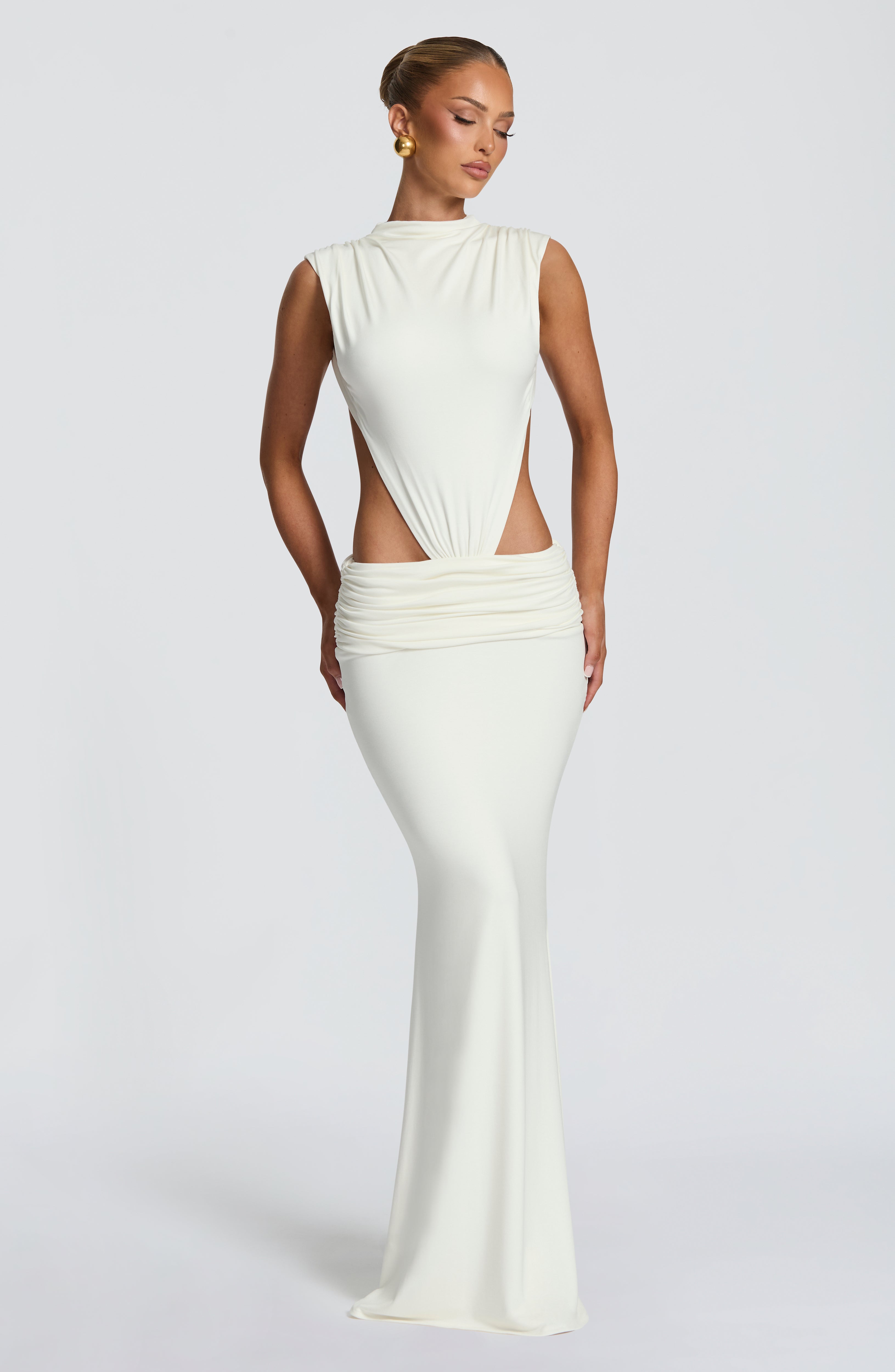 Fenella Maxi Dress - Ivory