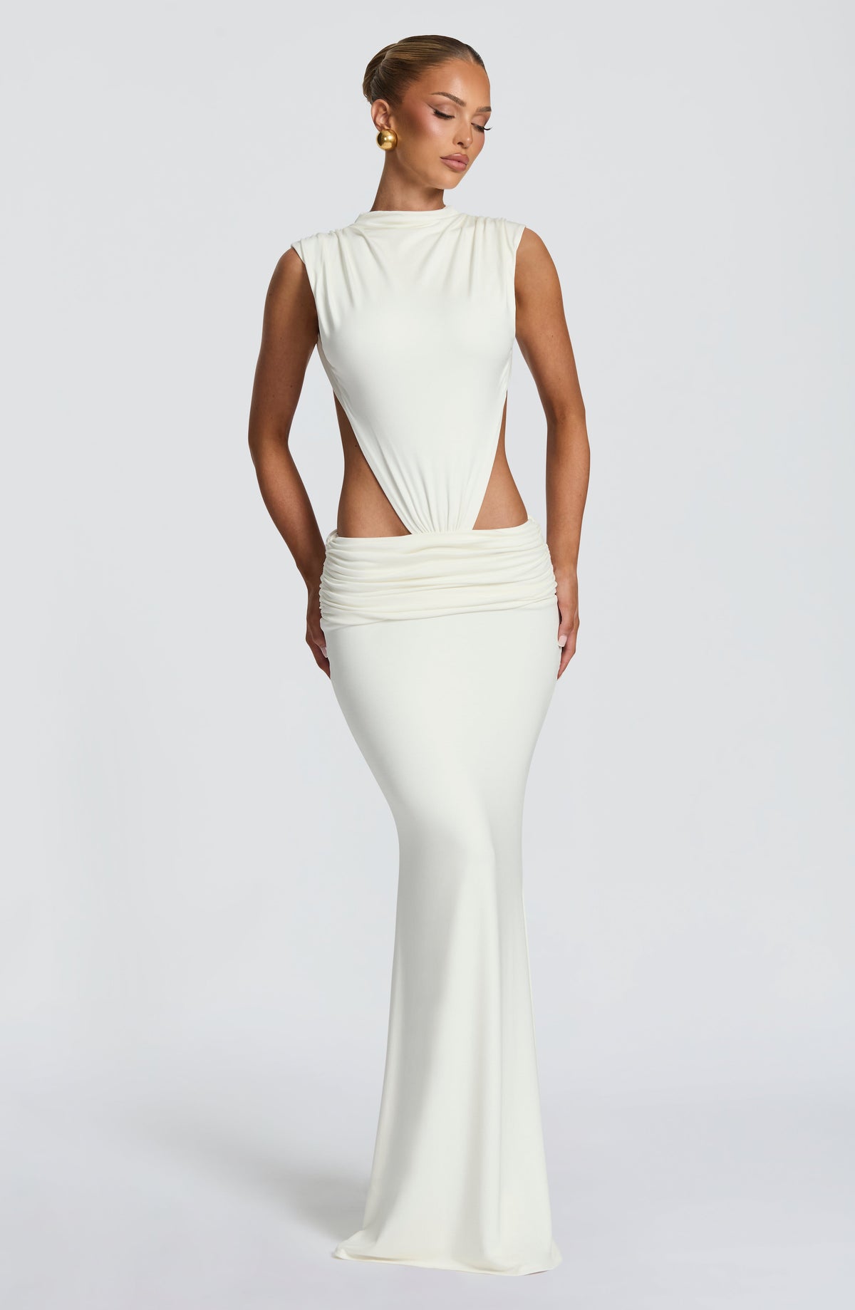 Fenella Maxi Dress - Ivory