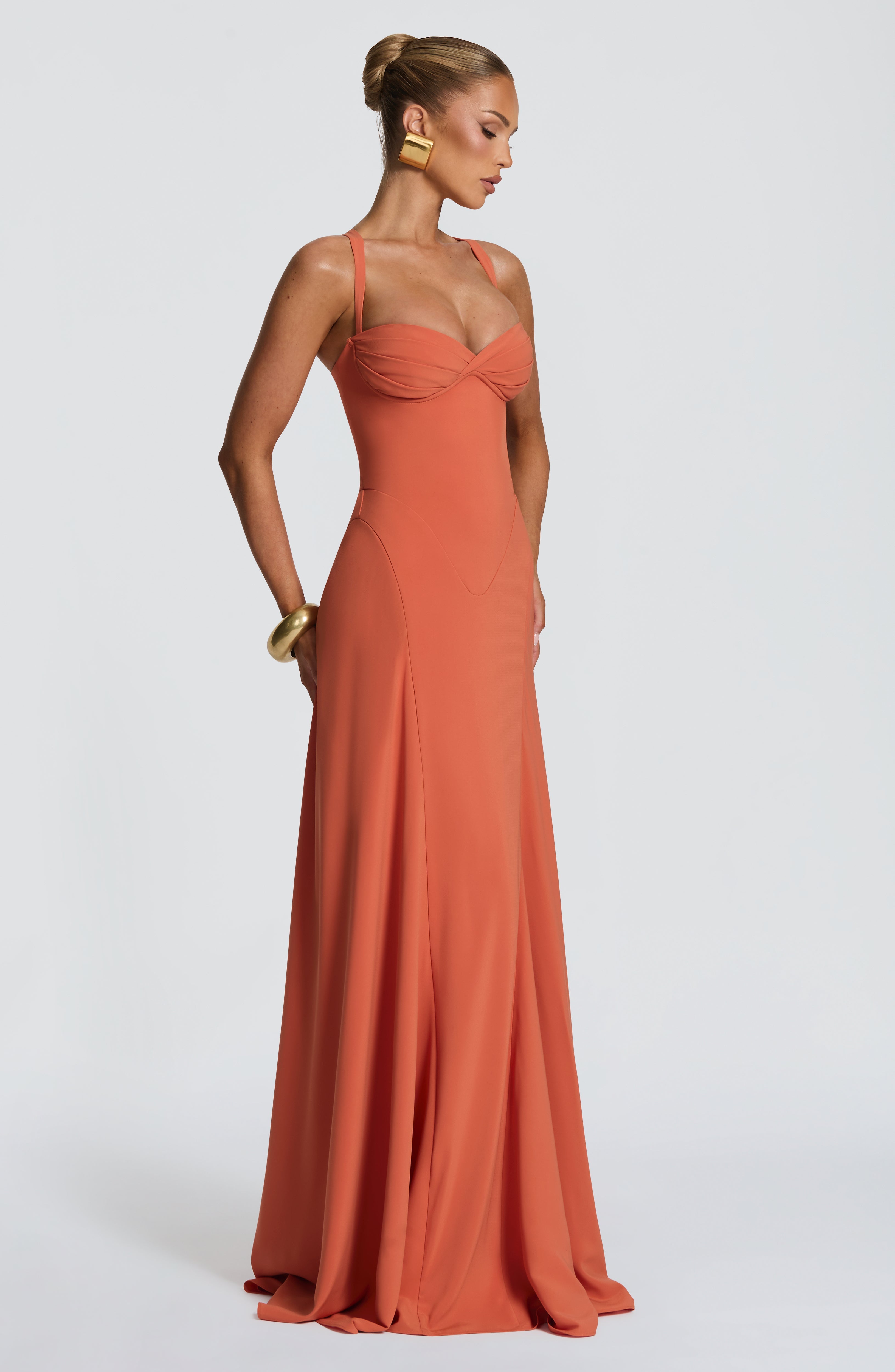 Irie Maxi Dress - Burnt Orange